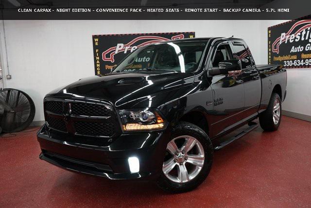 2017 ram 1500 night quad cab 4x4 6'4' box