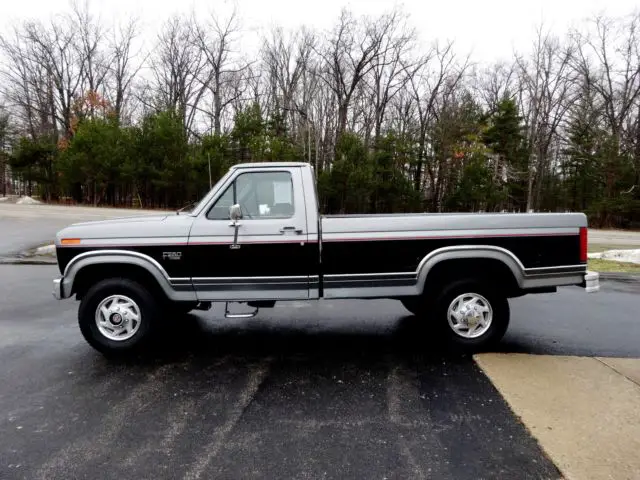 1986 ford f-250 4x4 automatic-rust free