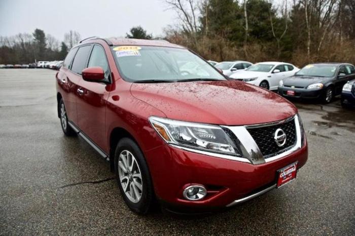 2014 nissan pathfinder s 4x4 s 4dr suv for sale in columbia, connecticut
