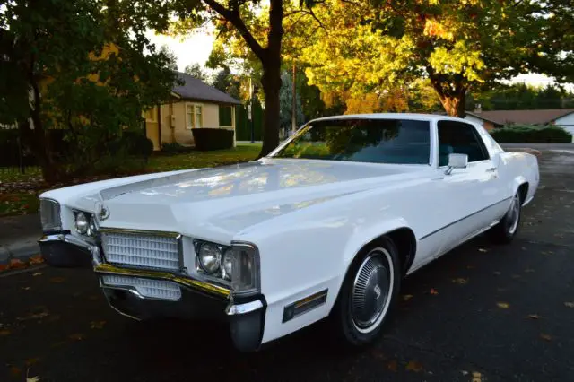 beautiful 2 owner 44k actual mile survivor 1970 cadillac eldorado hardtop nice !
