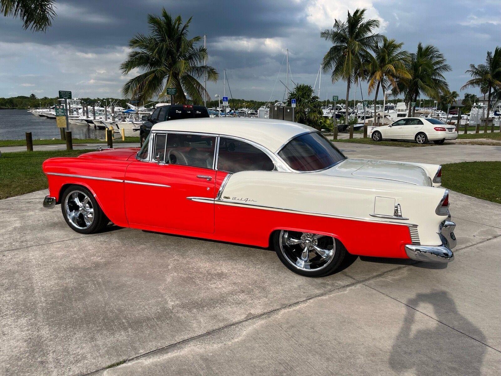 1955 chevrolet bel air v8 engine gasoline