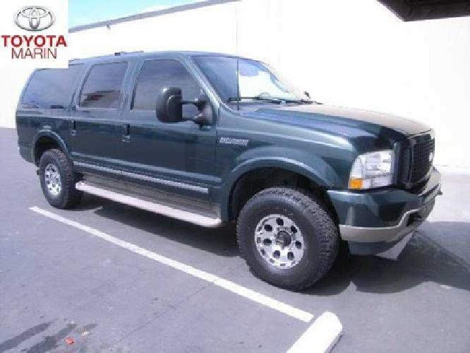 2003 ford excursion limited 4wd diesel v8 6.0l in san rafael, ca