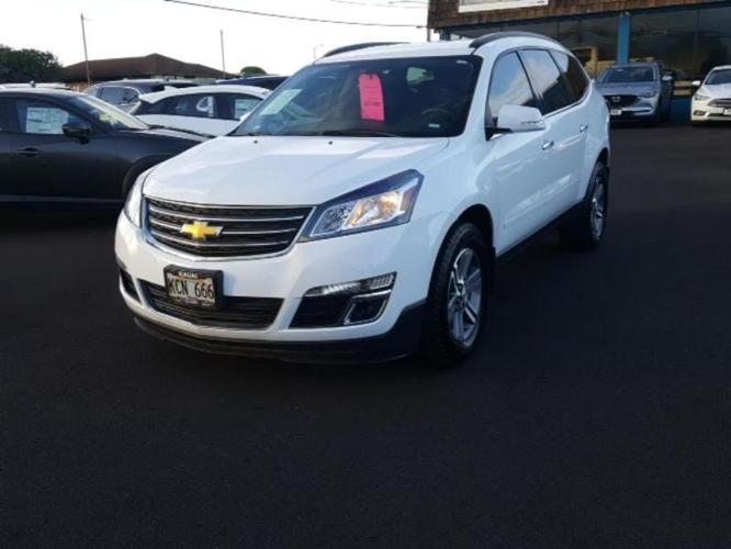 2017 chevrolet traverse lt awd lt 4dr suv w/1lt for sale in lihue, hawaii