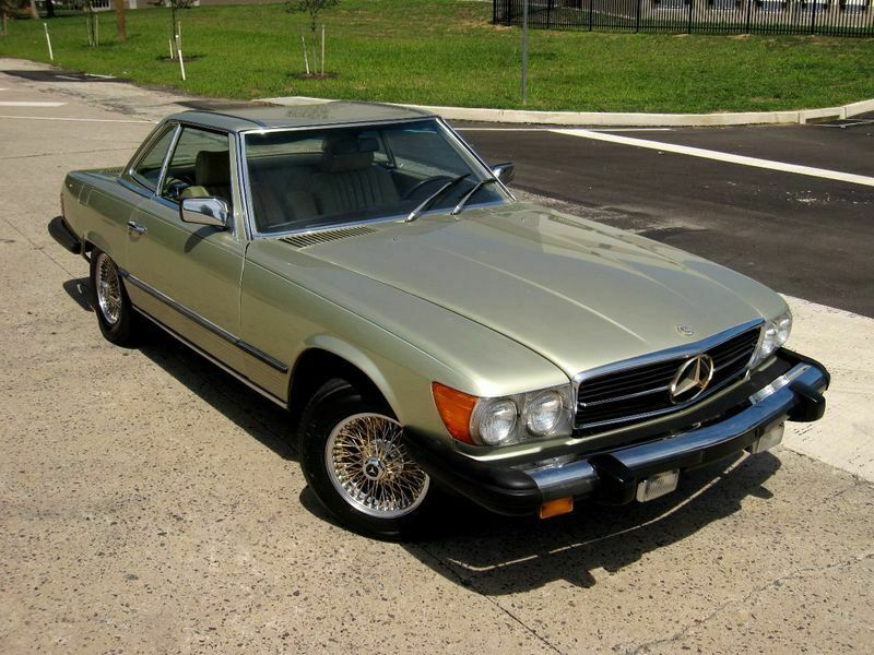 380sl 2 owners no accidents - rare color combo woth gold package - original pain