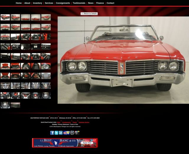1967 buick lesabre base convertible 2-door 5.6l
