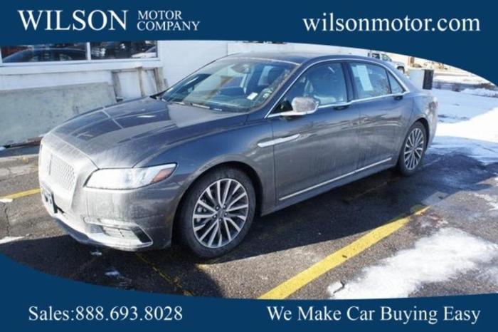 2018 lincoln continental select select 4dr sedan for sale in logan, utah