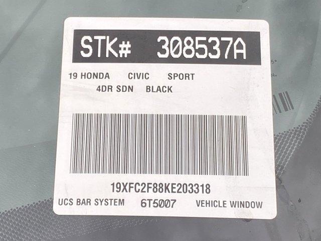 2019 honda civic sport
