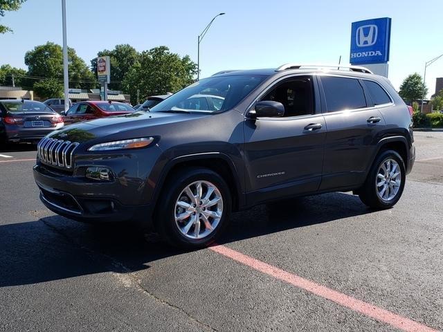 used 2016 jeep cherokee 4wd limited conway, ar 72032 for sale in beryl, arkansas