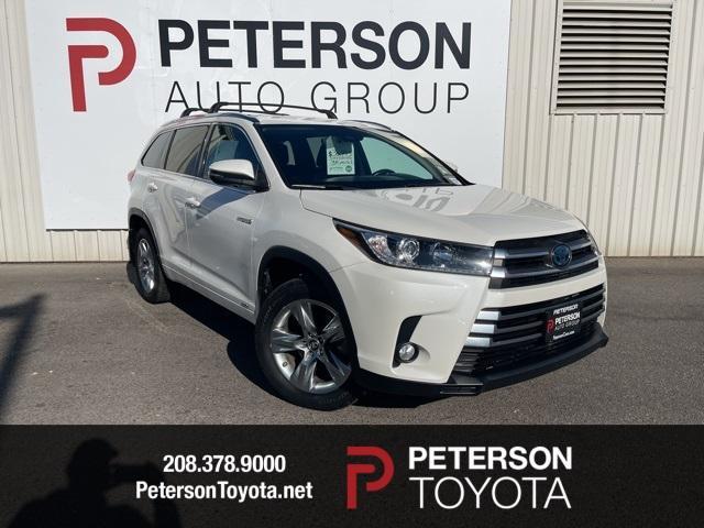 2018 toyota highlander hybrid limited