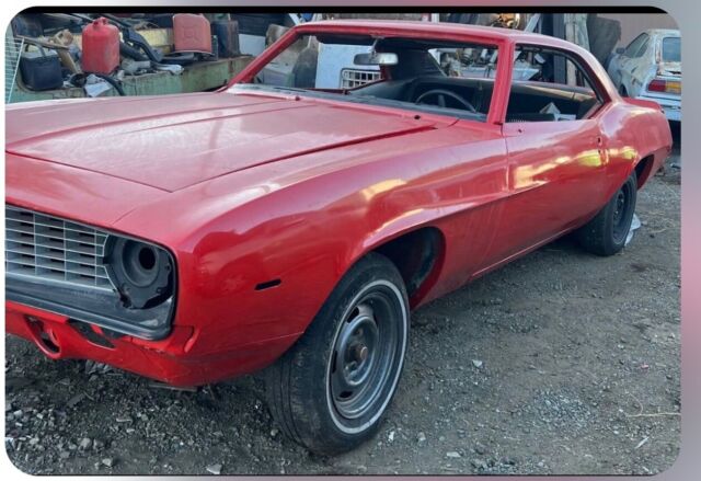 1969 chevrolet camaro coupe black