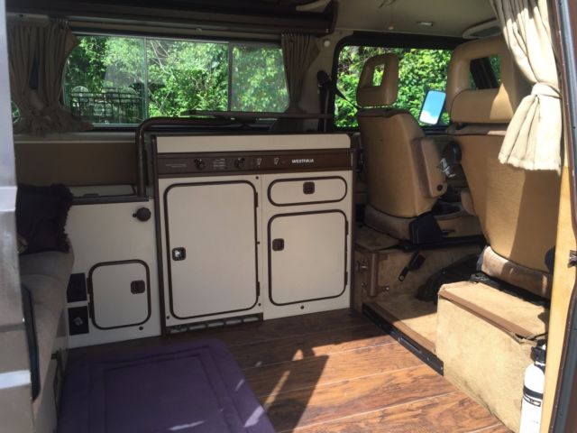 volkswagen westfalia vanagon gl 1985