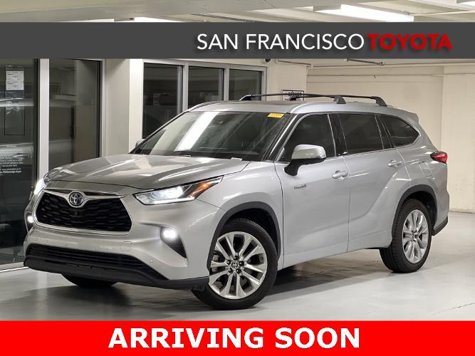 used 2021 toyota highlander hybrid platinum