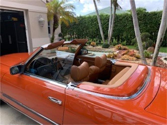 1976 mercedes-benz 450sl in weston, florida