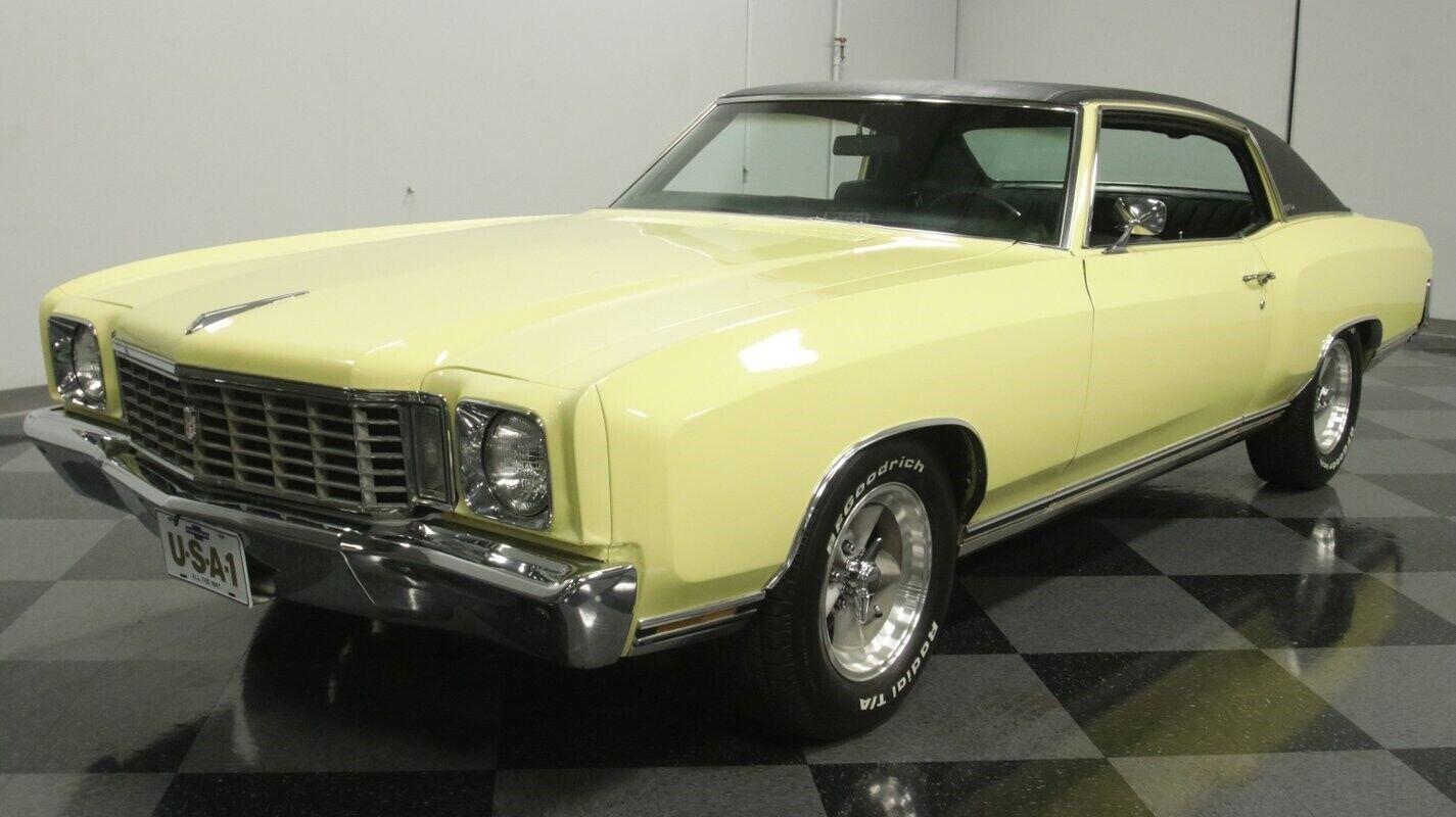 1972 chevrolet monte carlo classic cruiser 72583 miles