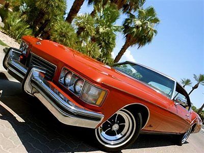 1973 buick riviera boattail low mile factory 455 3 owner california no reserve