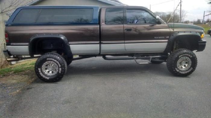 1997 dodge ram 2500 4x4 club cab long bed v10 slt laramie in middletown, pa