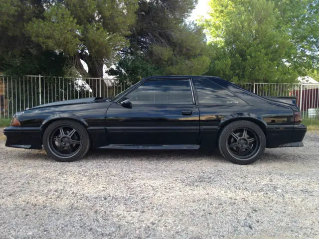 1987 mustang gt>>fox body>>347ci stroked roller motor>>clean car>>no rust