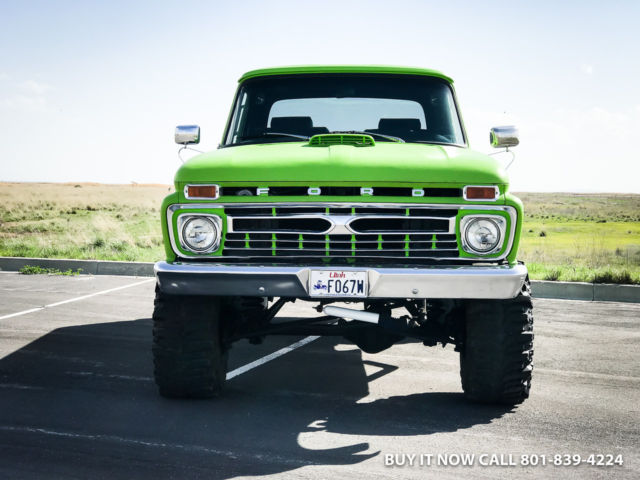 1965 ford f250 highboy monster 4wd short bed, fresh 460 v8, all msd & race parts