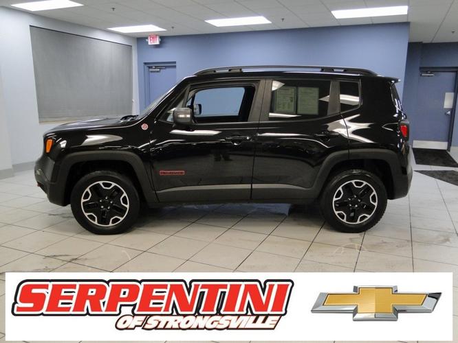 used 2016 jeep renegade 4wd trailhawk strongsville, oh 44136 for sale in cleveland, ohio