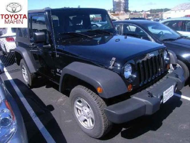 2007 jeep wrangler x 4x4..one owner in san rafael, ca