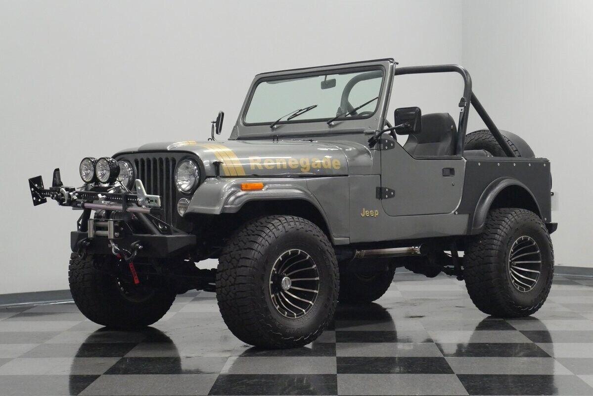 1978 jeep cj renegade silver 360 v8 1251 miles