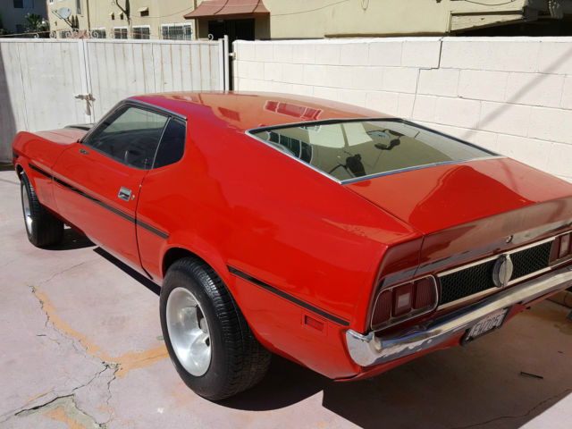 1971 mustang fastback mach 1 no reserve !!! " gone in 60 seconds "