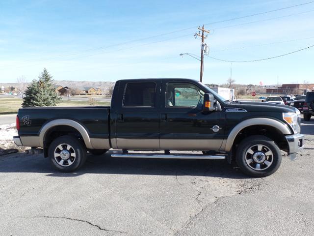 2012 ford f-250 super duty lariat 4x4 lariat 4dr crew cab 6.8 ft. sb pickup for sale in atlantic city, wyoming