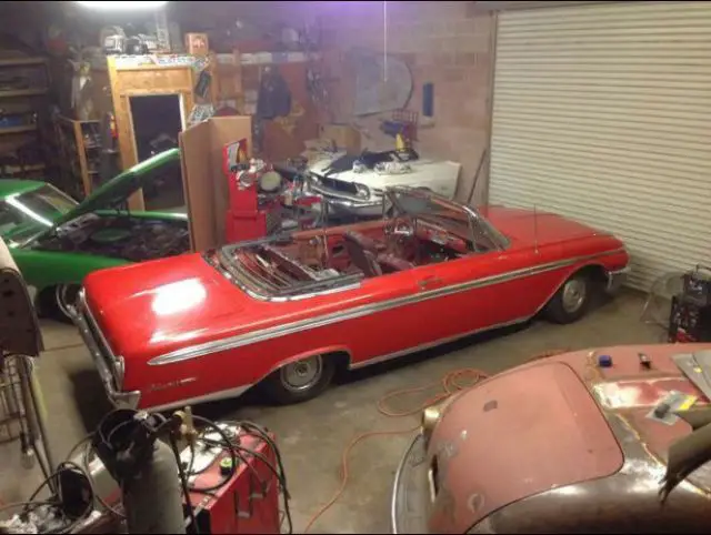 1962 ford galaxie 500 xl convertible 390 automatic car converted to 4 speed