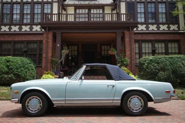 1968 mercedes benz sl class very nice condition 68019 miles