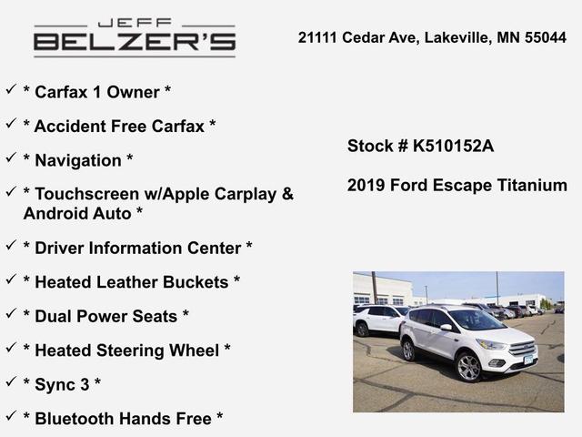 2019 ford escape titanium