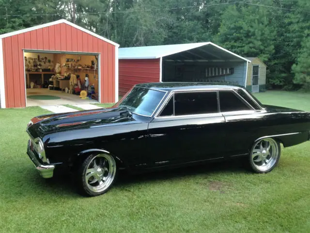 1965 chevy ii nova with fi-tech efi fuel injection