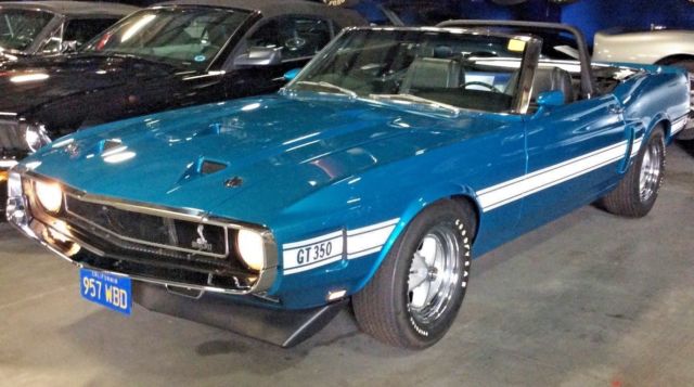 1970 ford shelby cobra mustang gt 350 convertible 1 of 57 built total production