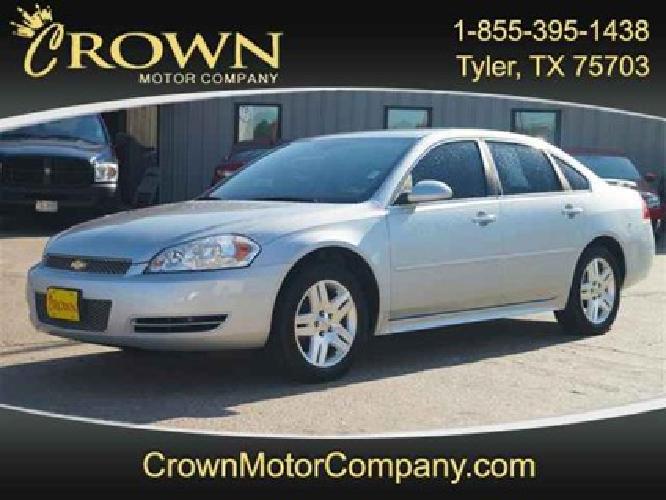 2012 chevrolet impala silver, 32k miles in tyler, tx