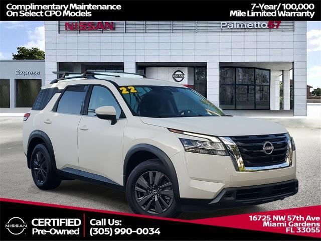 2022 nissan pathfinder sv
