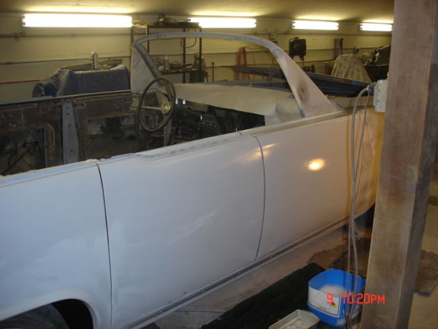 two 1961 lincoln continental (convertible & hard top) projects