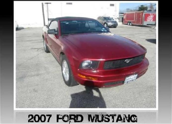 used 2007 ford mustang convertible, 79,662 miles in killeen, tx