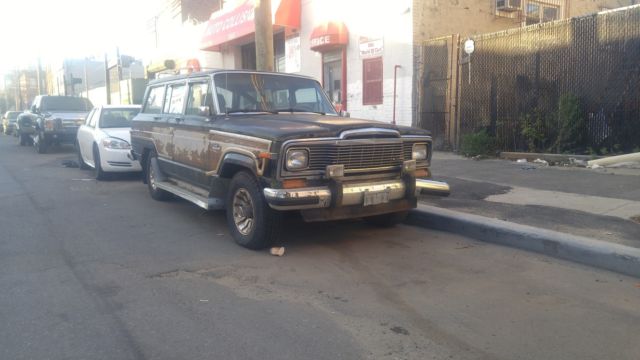 1985 jeep grand wagoneer project car no reserve