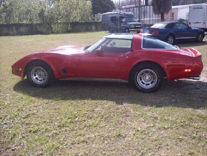 1981 chevrolet corvette - stock w/ 68k original miles in land o lakes, fl