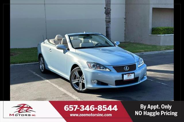 2012 lexus is 250c base