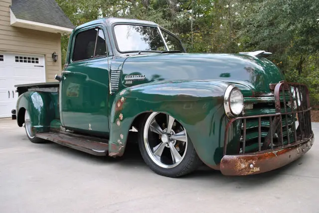 1951 chevrolet pickup * green patina clear * protour * ac * ps * pdb * ls swap