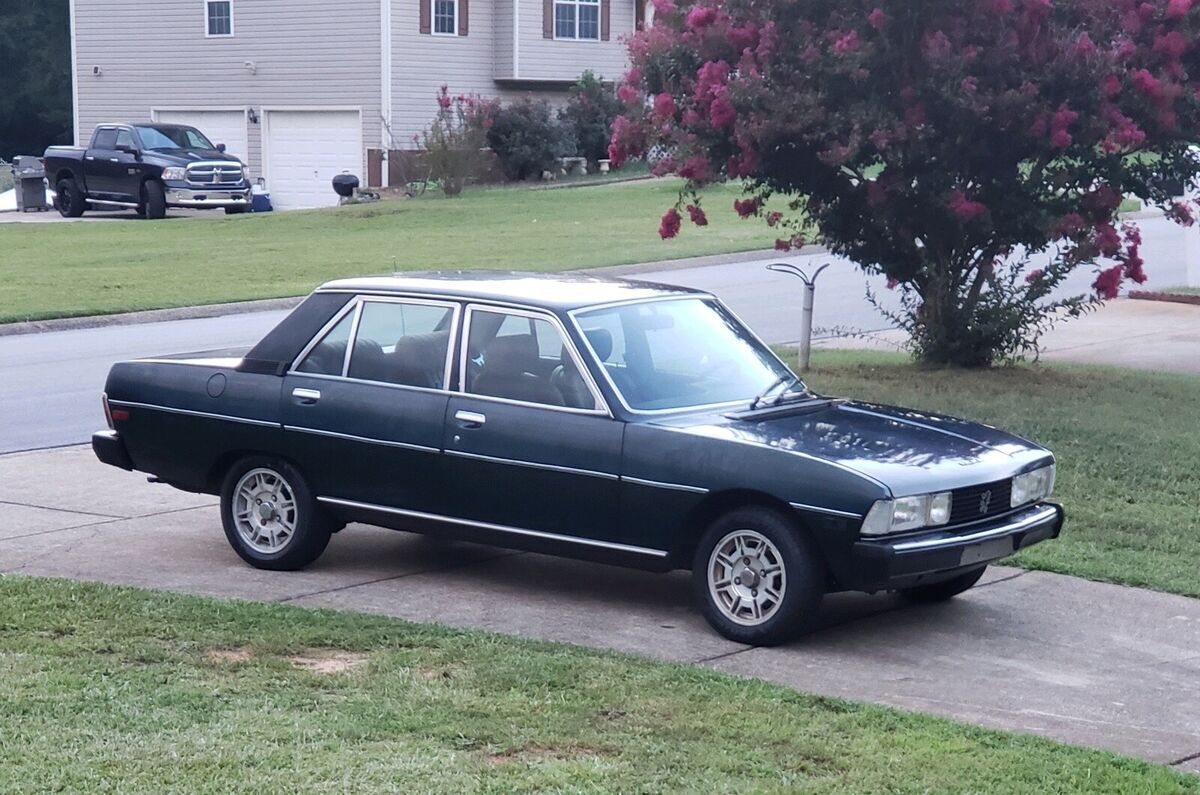 1977 peugeot 604 sl sedan green rwd automatic sl
