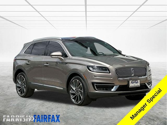 2019 lincoln nautilus reserve