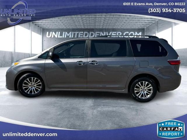2020 toyota sienna xle