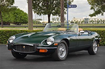 1974 jaguar e-type / xke roadster - survivor - 6k actual miles - 2 owners