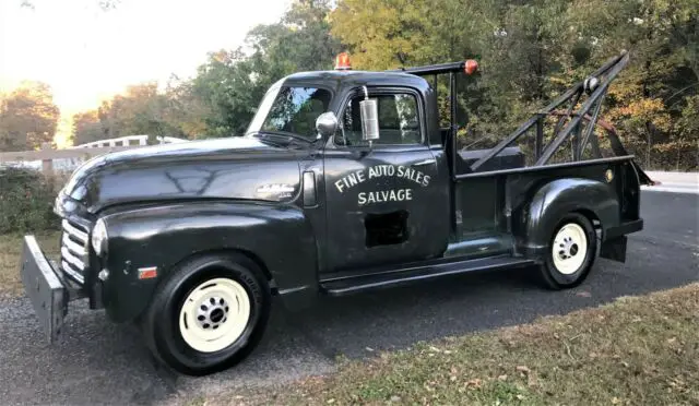 1950 gmc 3100 vintage wrecker