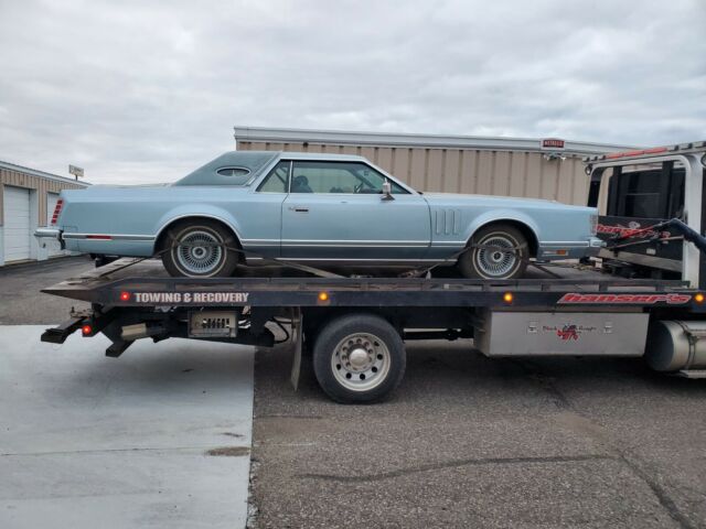 1978 lincoln continental mark v diamond jubilee-time capsule - stored 31 yrs