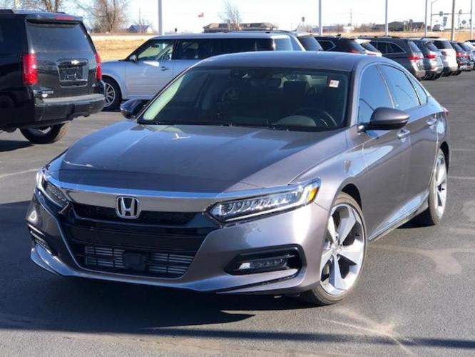 2018 honda accord touring touring 4dr sedan (2.0t i4 for sale in louisburg, kansas
