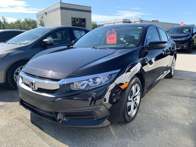 certified 2017 honda civic lx sedan erie, pa 16509 for sale in erie, pennsylvania