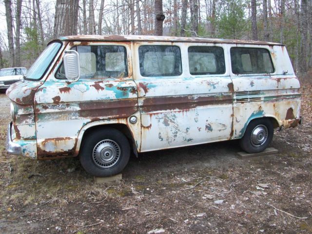 1965 chevrolet corvair greenbrier van at #732 of 1500 made!