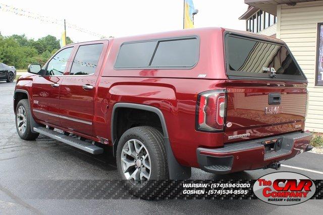 used 2016 gmc sierra 1500 4x4 crew cab slt warsaw, in 46580 for sale in warsaw, indiana